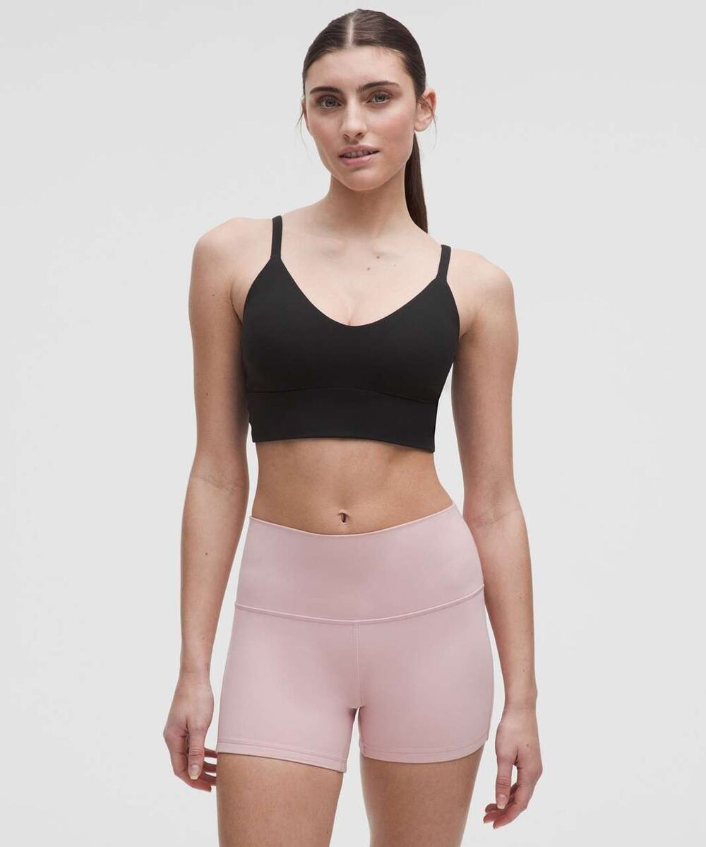Lululemon Focuser Scoop-Neck Bra C/D Black - L